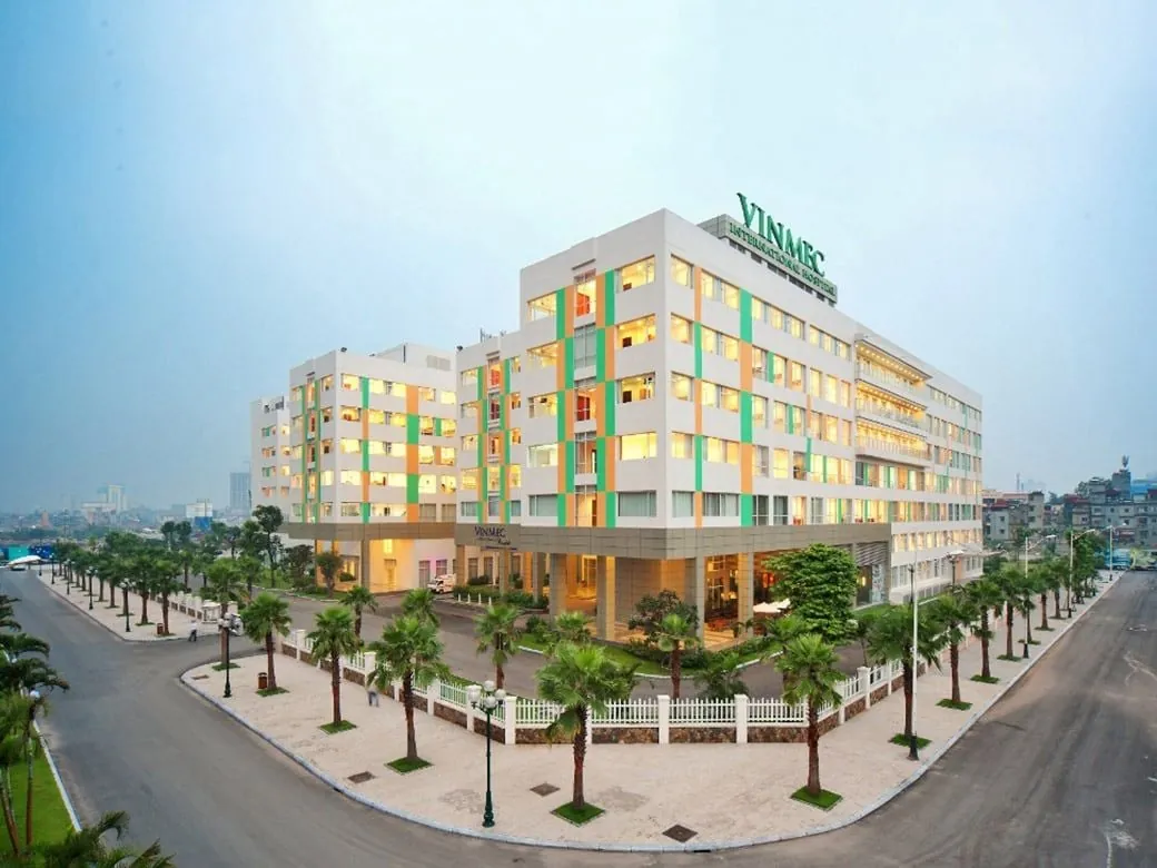 L'edificio del Vinmec International Hospital di Hanoi