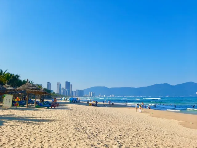 La spiaggia di My Khe Beach a Da Nang