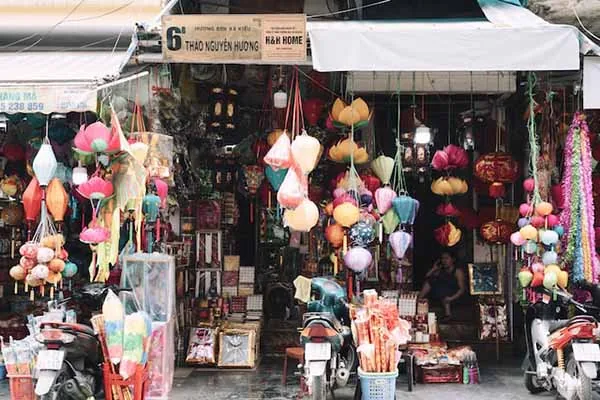 negozio di lanterne hanoi