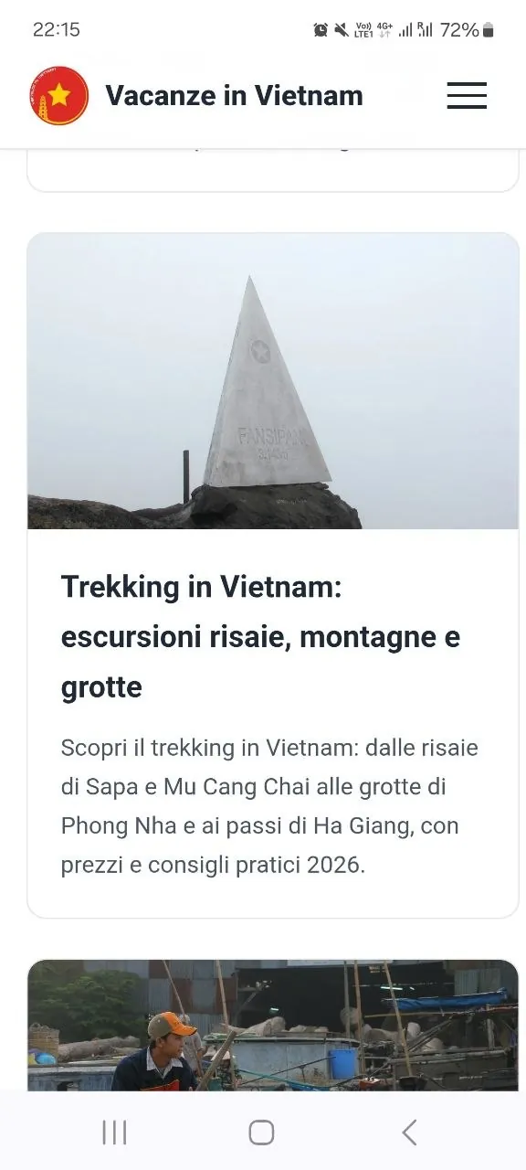 Trekking in Vietnam: escursioni risaie, montagne e grotte