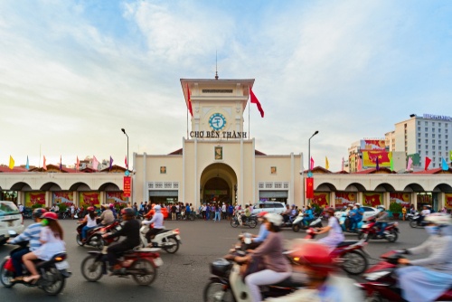 Il mercato di Binh Thanh